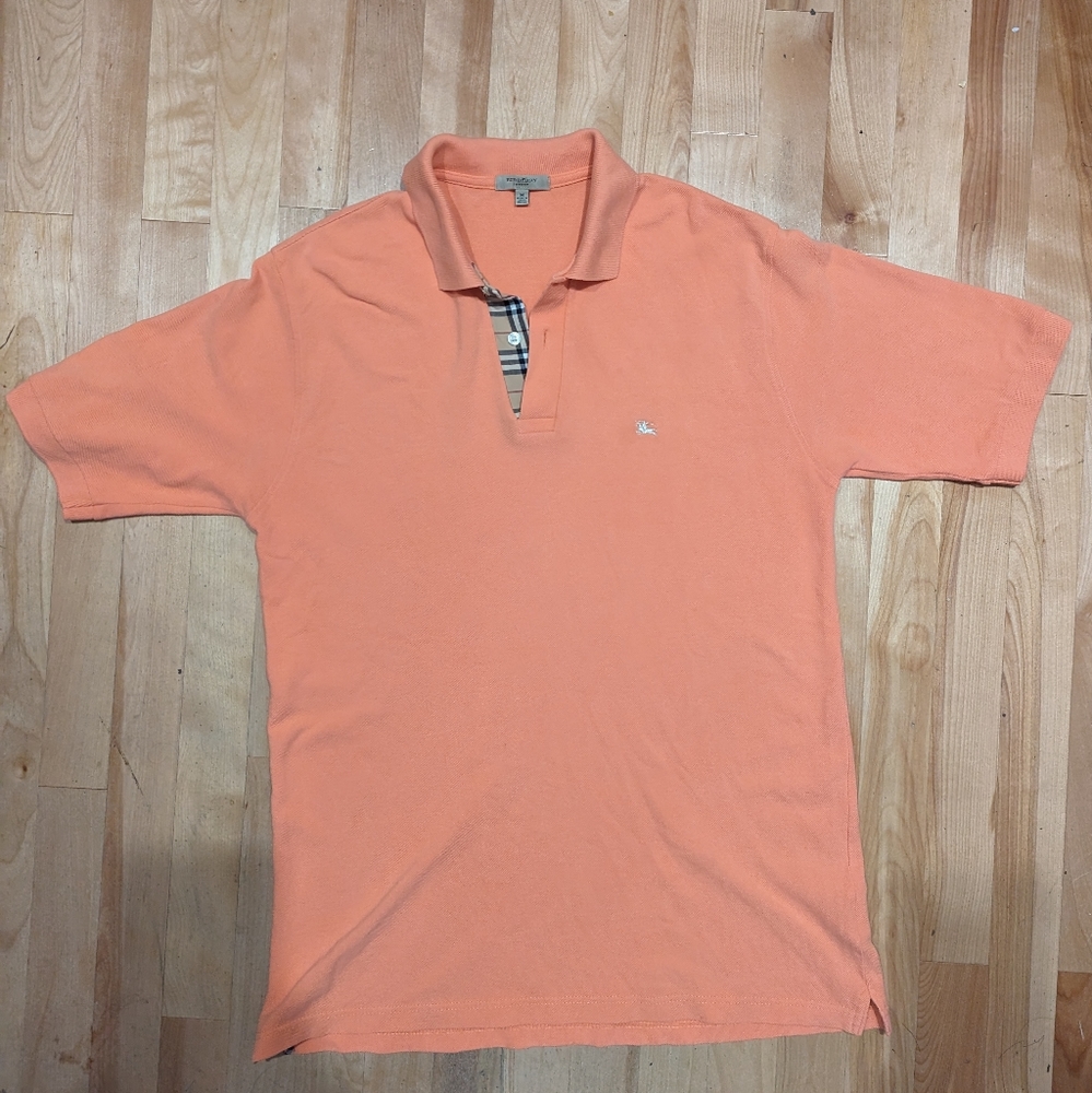 Burberry men's polo (M)